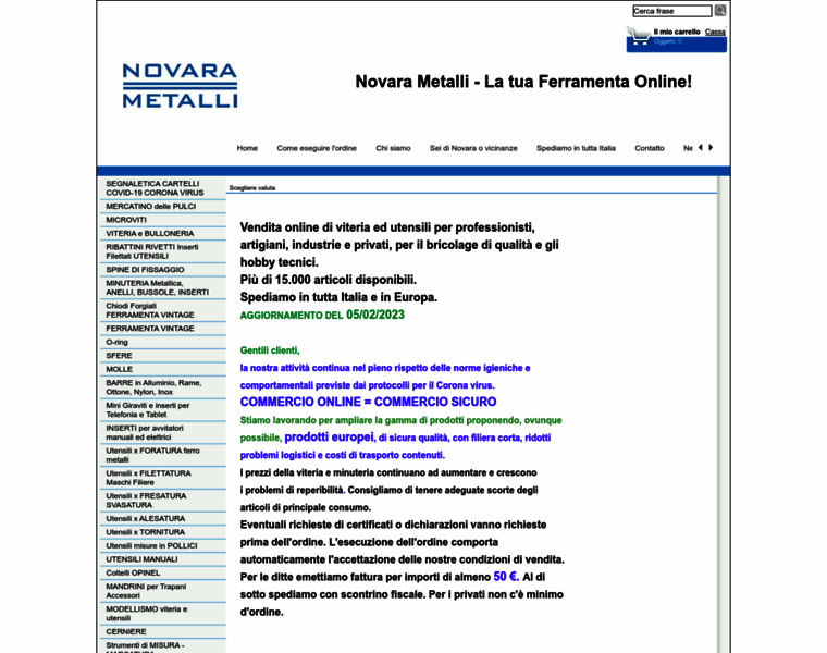 Novarametalli.it thumbnail