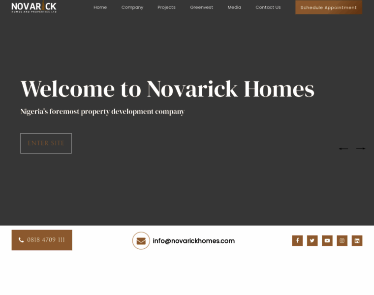 Novarickhomes.com thumbnail