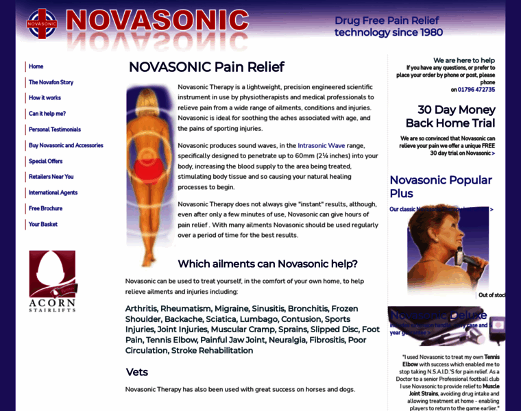 Novasonic-therapy.co.uk thumbnail