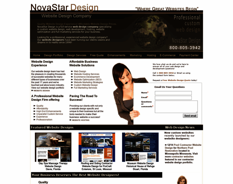 Novastardesign.com thumbnail