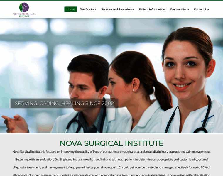Novasurgicalinstitute.com thumbnail