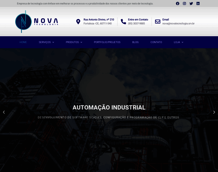 Novatecnologia.srv.br thumbnail