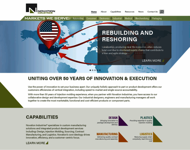 Novationindustries.com thumbnail