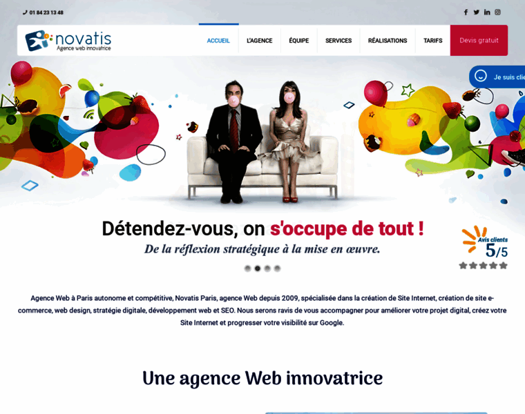 Novatis.agency thumbnail