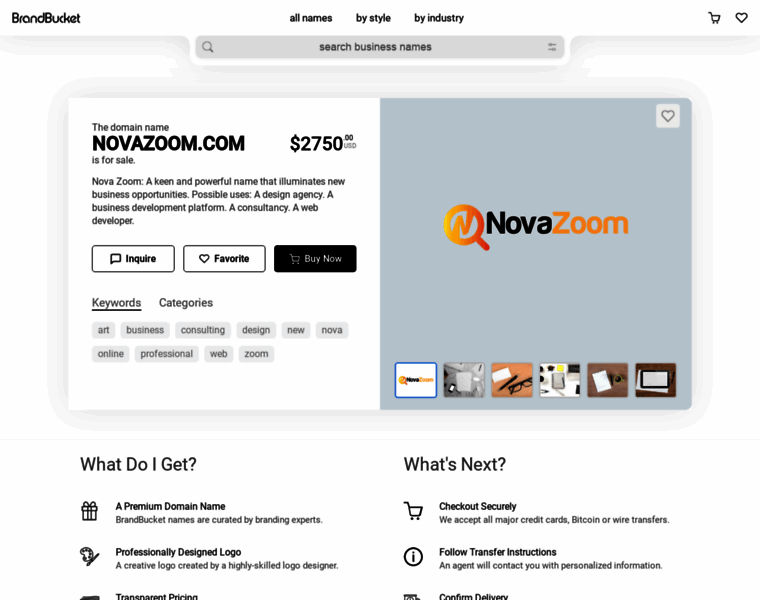 Novazoom.com thumbnail