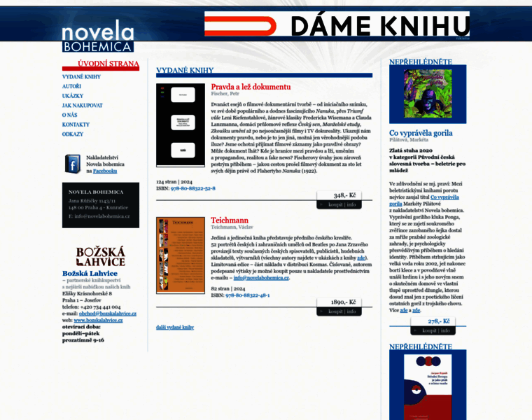 Novelabohemica.cz thumbnail