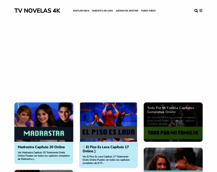 Novelas4k.com thumbnail