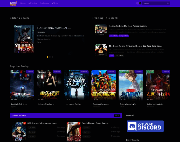 Novelsemperor.com thumbnail
