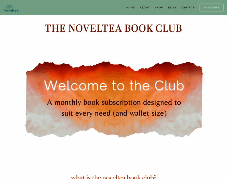 Novelteabookclub.com thumbnail