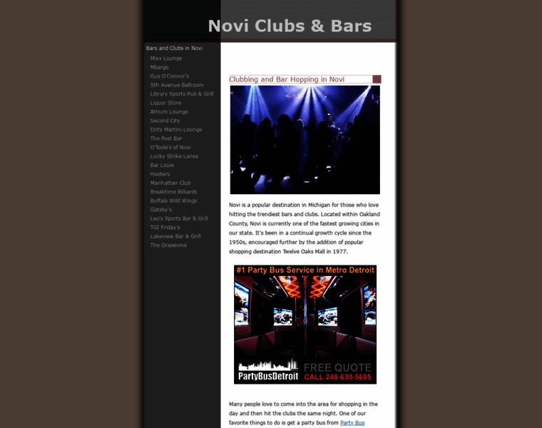 Noviclubs.com thumbnail