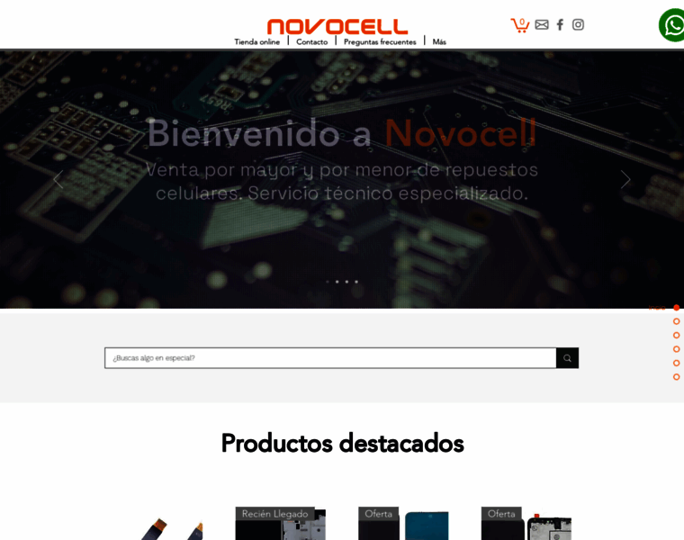 Novocell.com.ar thumbnail