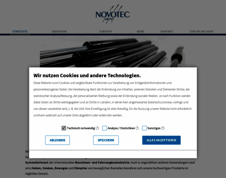 Novotec-online.com thumbnail