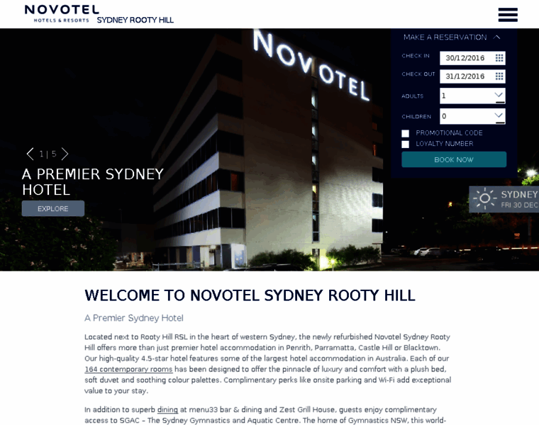 Novotelrootyhill.com.au thumbnail