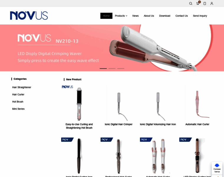 Novus-beauty.com thumbnail