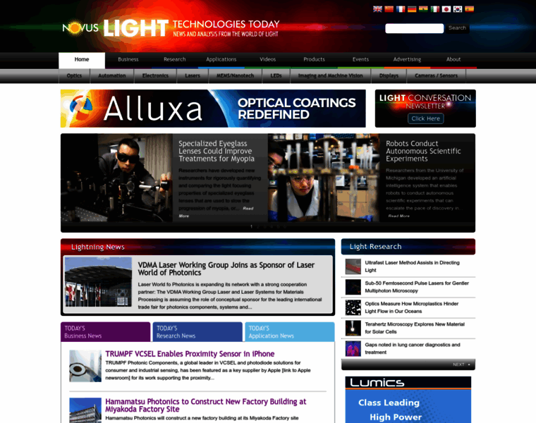 Novuslight.com thumbnail