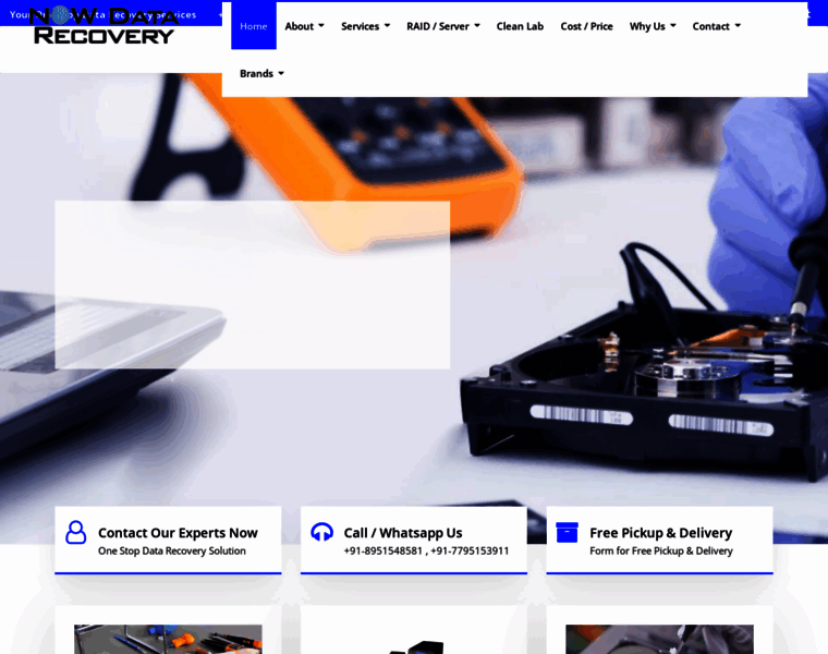 Nowdatarecovery.com thumbnail