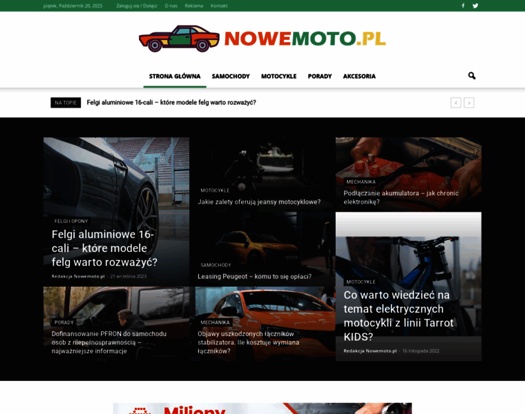 Nowemoto.pl thumbnail