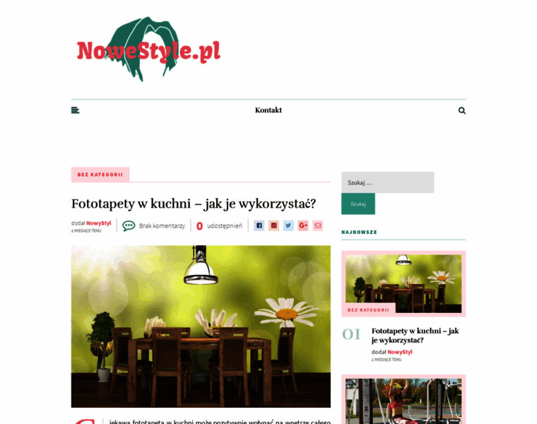 Nowestyle.pl thumbnail