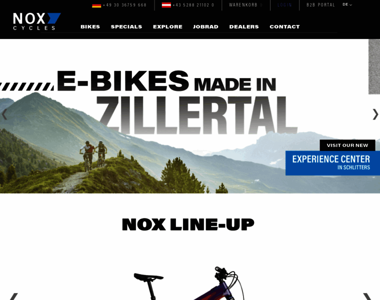 Noxcycles.com thumbnail