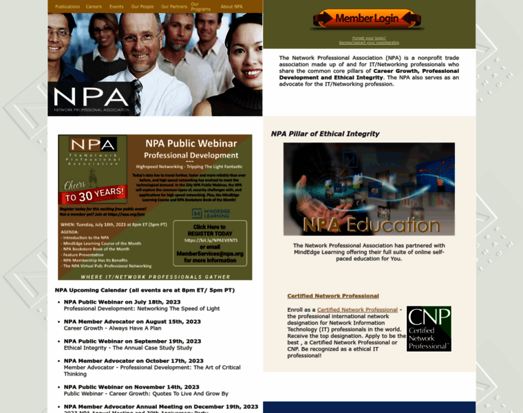 Npa.org thumbnail