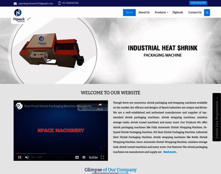 Npackmachinery.co.in thumbnail