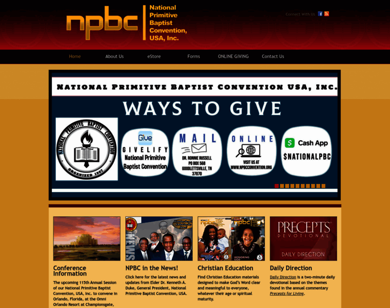 Npbcconvention.org thumbnail