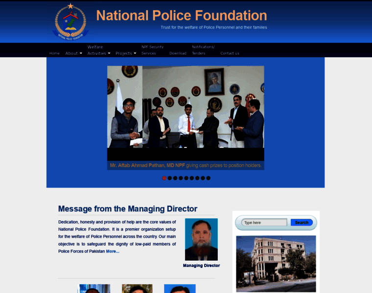 Npf.org.pk thumbnail