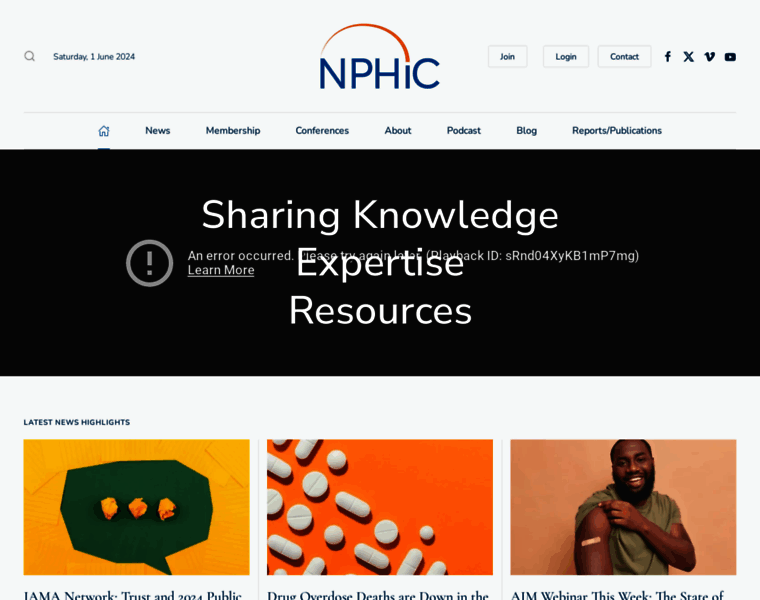 Nphic.org thumbnail