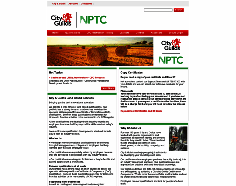 Nptc.org.uk thumbnail