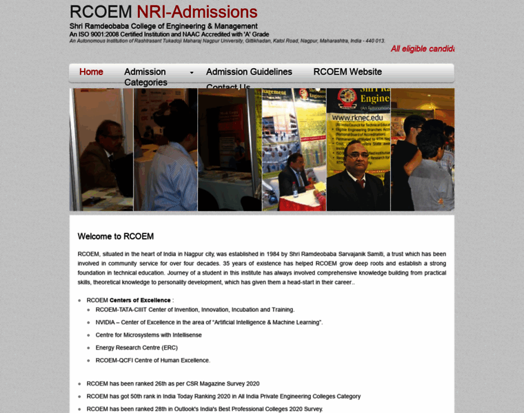 Nri-admissions.org thumbnail
