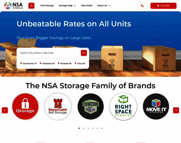 Nsastorage.com thumbnail