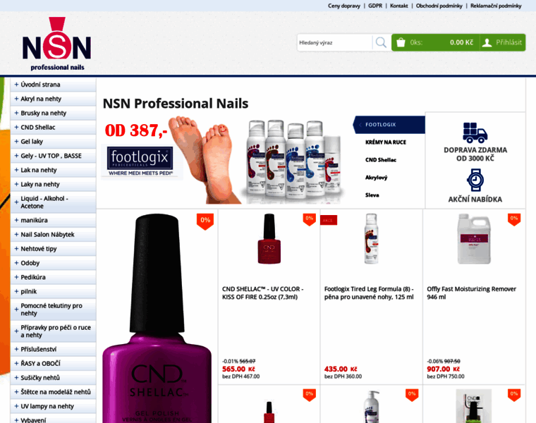 Nsncosmetics.cz thumbnail