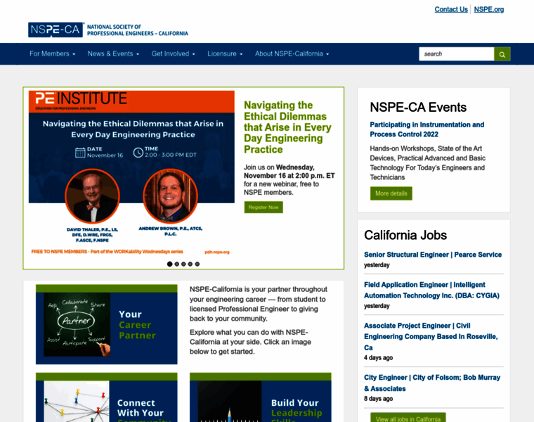 Nspe-ca.org thumbnail
