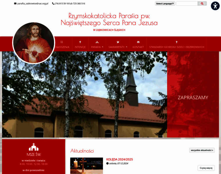 Nspj-zabkowice.pl thumbnail