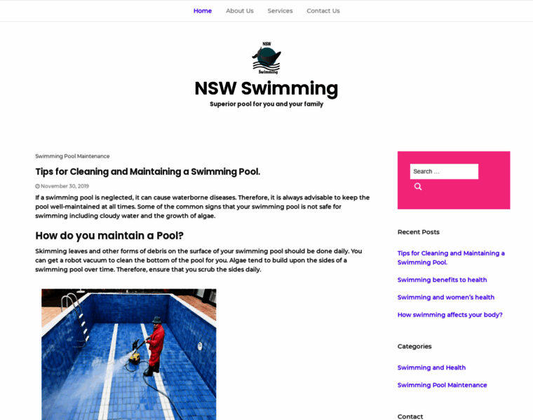 Nswswimming.com.au thumbnail