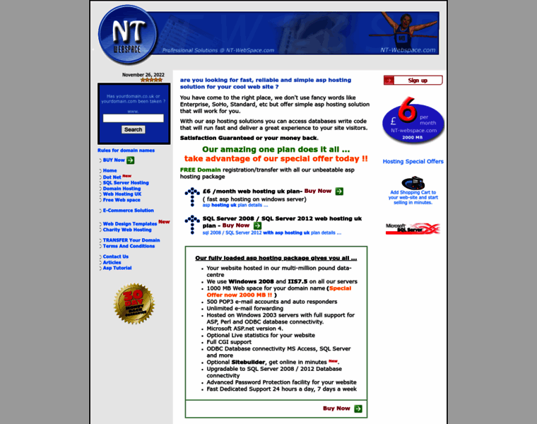 Nt-webspace.com thumbnail