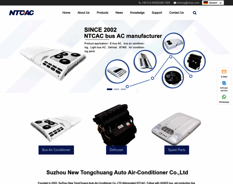 Ntcac-auto-air-conditioner.com thumbnail
