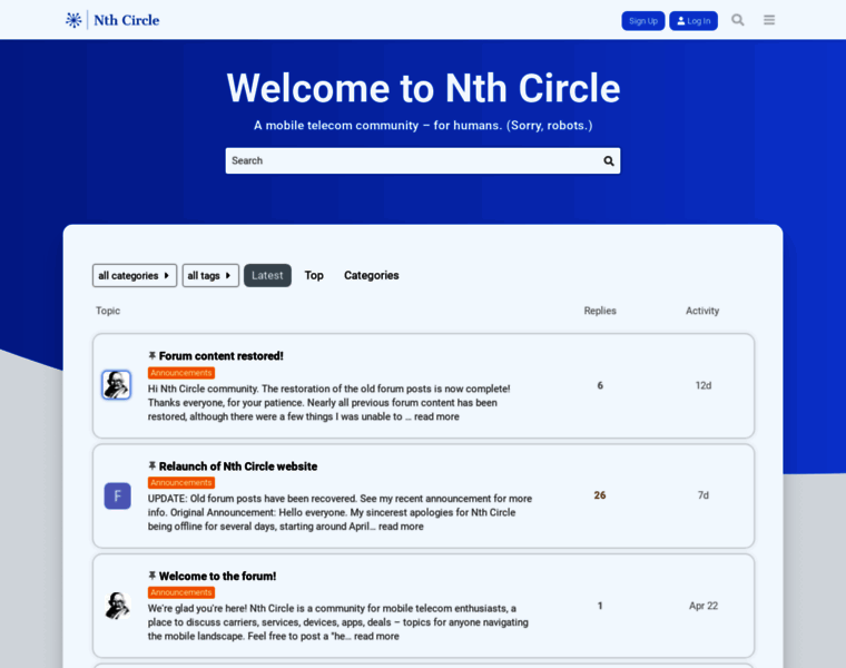 Nthcircle.com thumbnail