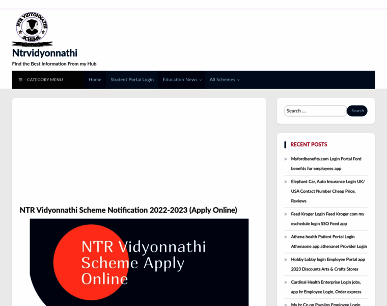 Ntrvidyonnathi.org thumbnail