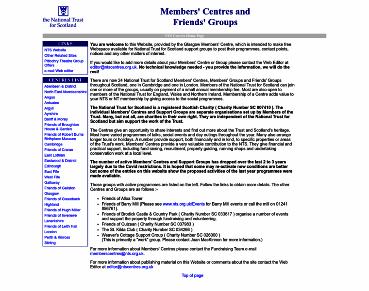 Ntscentres.org.uk thumbnail