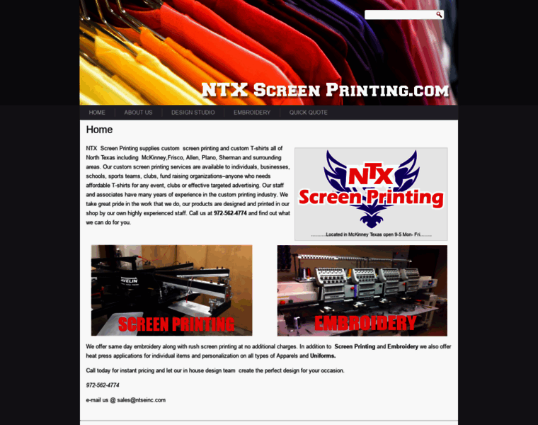 Ntxscreenprinting.com thumbnail