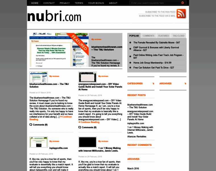 Nubri.com thumbnail