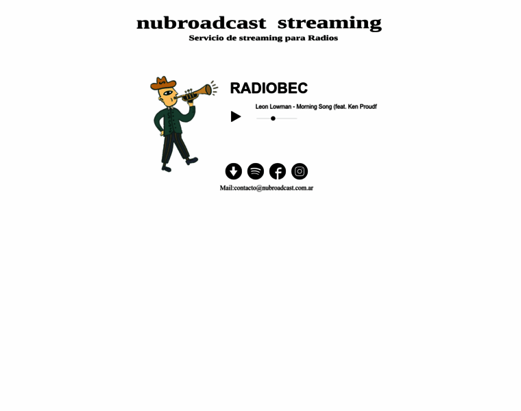 Nubroadcast.com.ar thumbnail