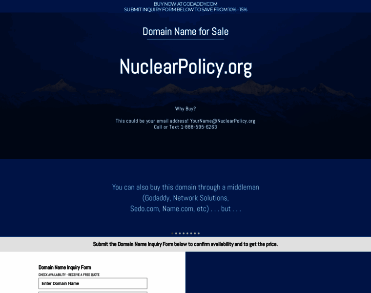 Nuclearpolicy.org thumbnail