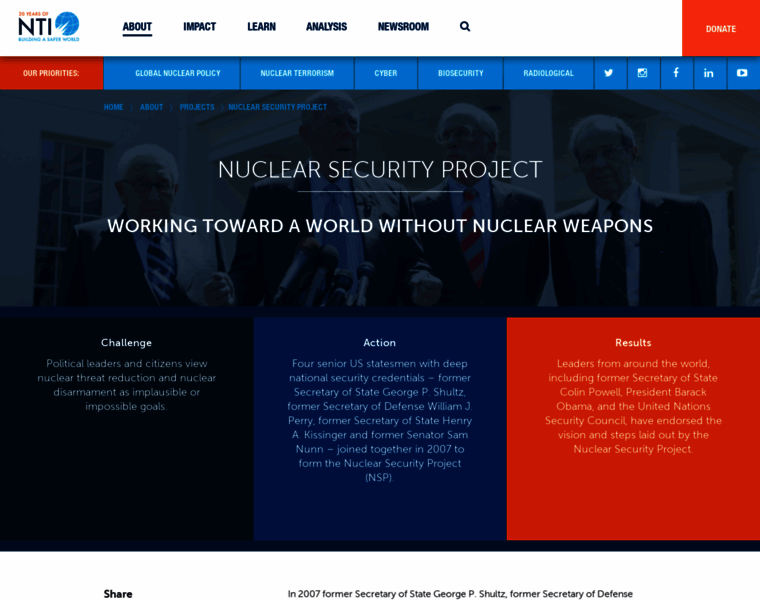 Nuclearsecurityproject.org thumbnail Nuclearsecurityproject.org thumbnail