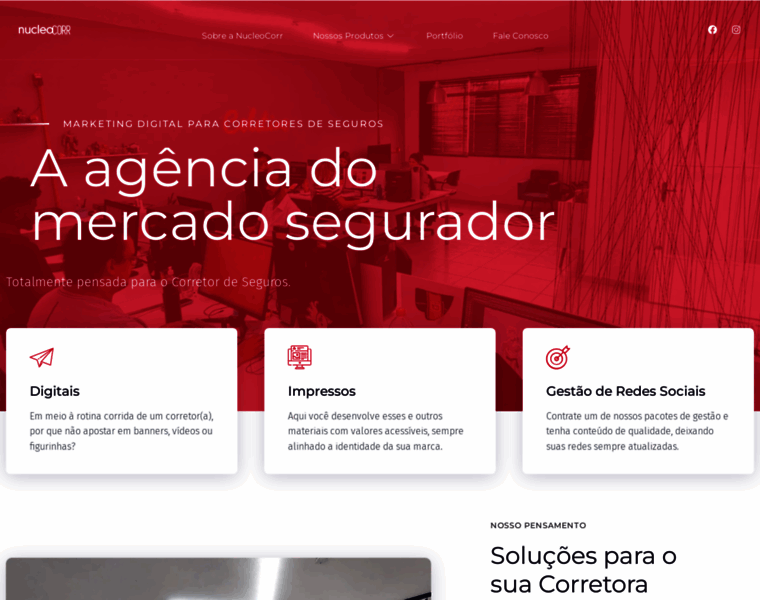 Nucleocorr.com.br thumbnail