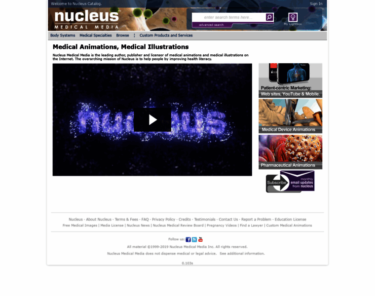 Nucleuscatalog.com thumbnail