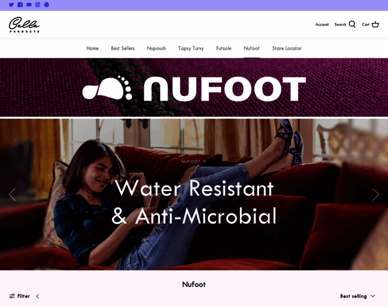 Nufoot.com thumbnail
