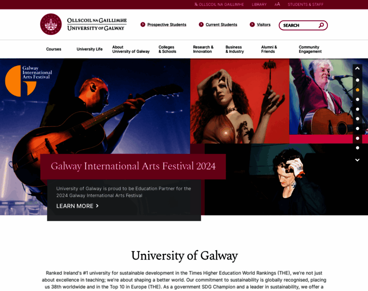 Nuigalway.ie thumbnail