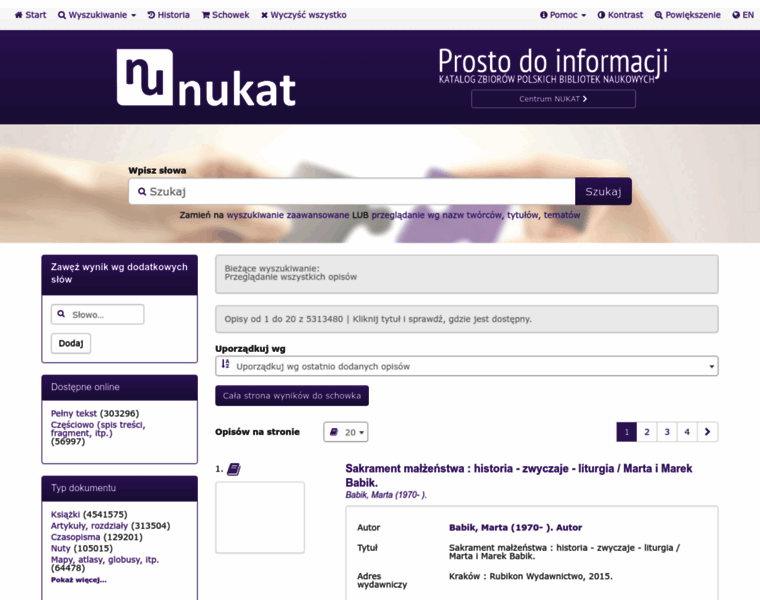 Nukat.edu.pl thumbnail